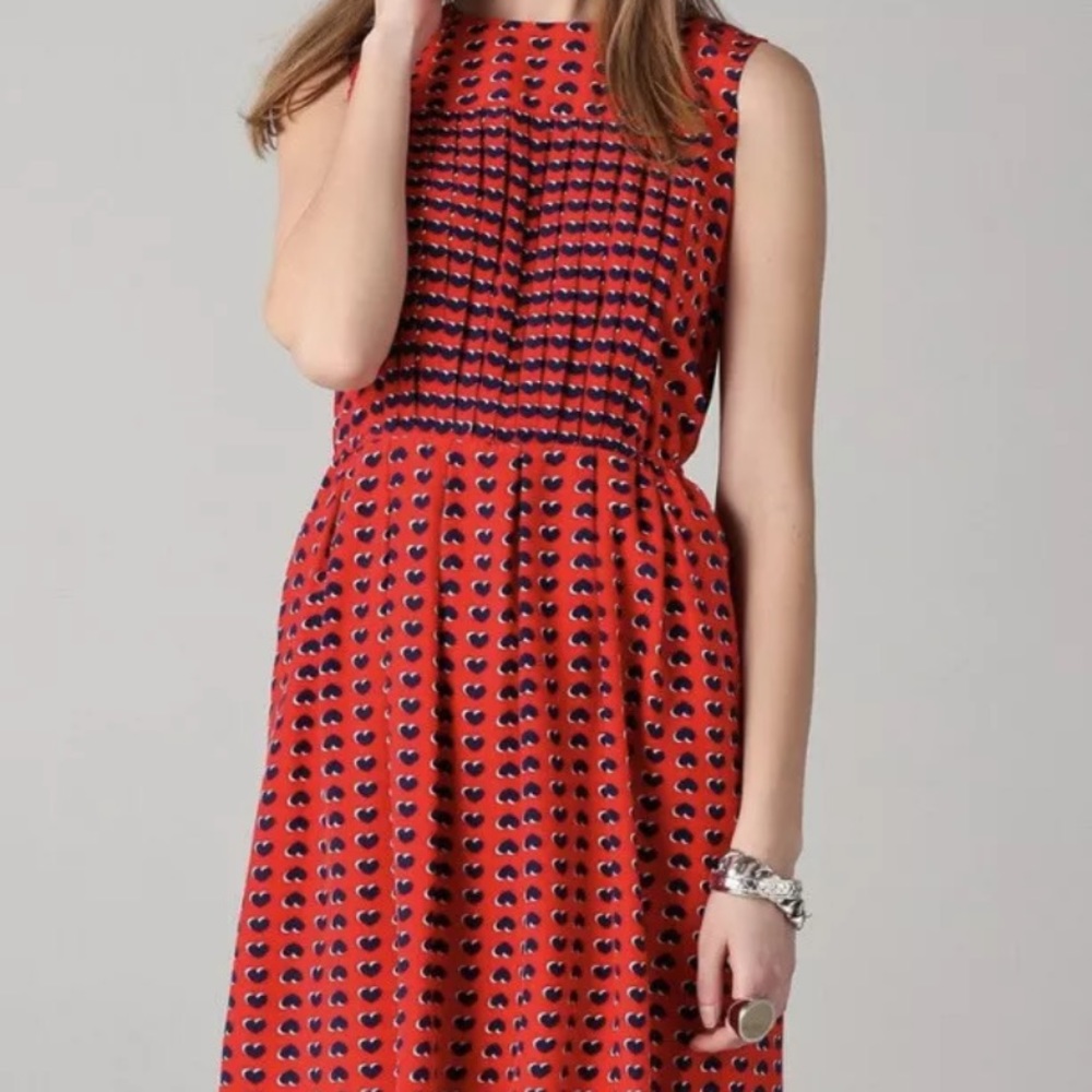 MARC BY MARC JACOBS RED HEART DRESS